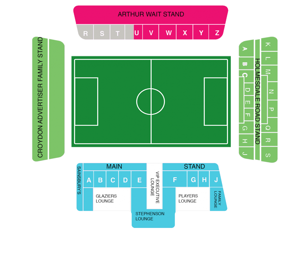 Selhurst Park, Whitehorse Lane, Londres, Angleterre