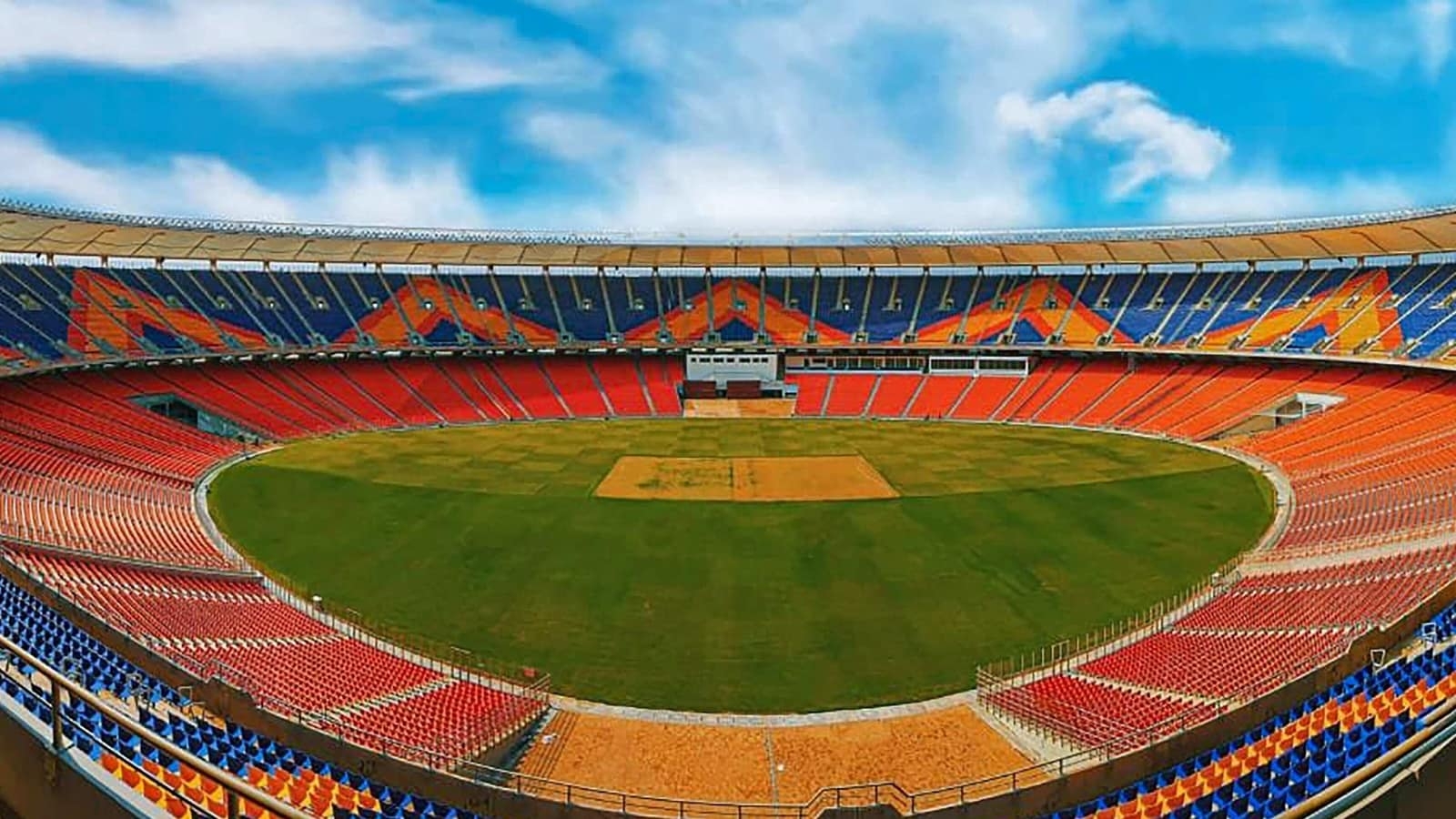 Estadio de críquet, India