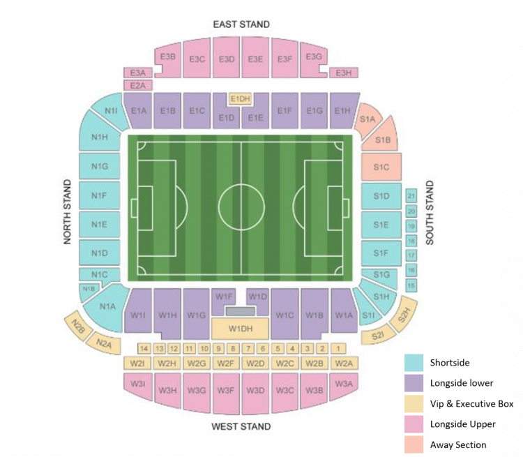 Estádio Amex, Brighton, Inglaterra