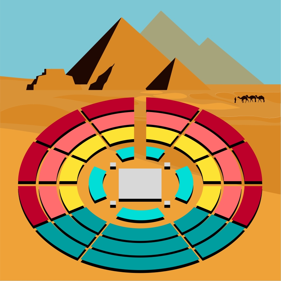 Pyramids of Giza, Egypt