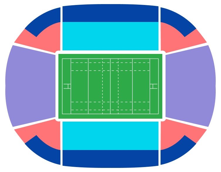 Rugby Stade Geoffroy-Guichard, Saint-Étienne, Francia