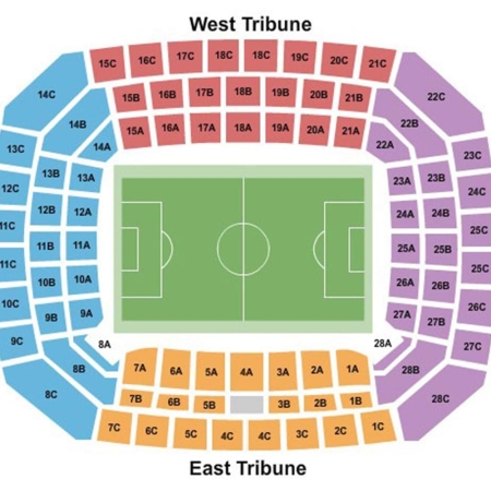 Euro 2024 Volksparkstadion, Hamburgo, Alemania