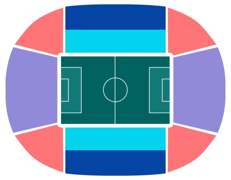 Nationaal voetbalstadion, Bratislava, Slowakije