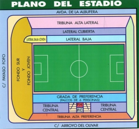 Estadio de Vallecas, Madrid, España
