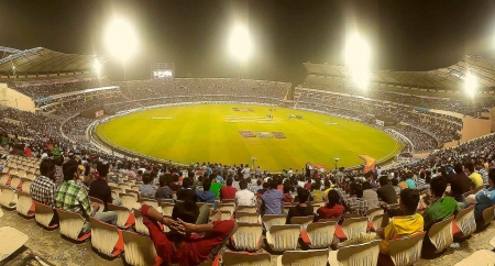 Stade de cricket d'Hyderabad, Inde