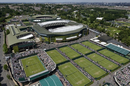 Parc de Wimbledon, Londres, Angleterre