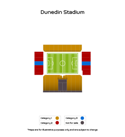 Stade de Dunedin, Nouvelle-Zélande