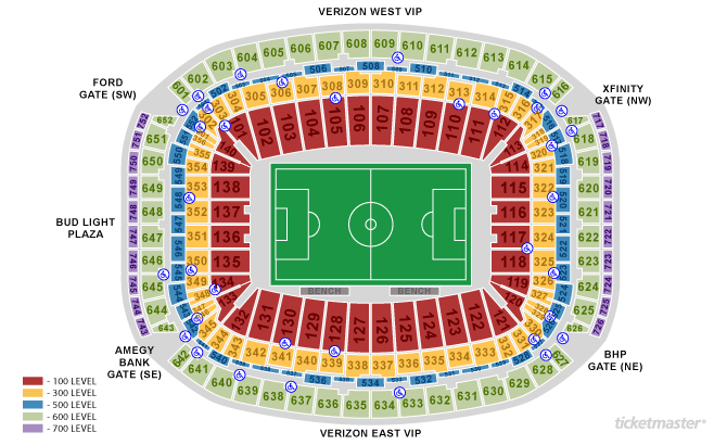 NRG Stadion, Houston, Texas, Verenigde Staten