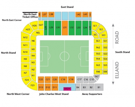 Elland Road, Leeds, Inglatera