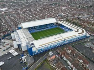 Goodison Park, 53, Everton Road, Liverpool, Inglaterra