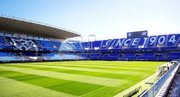 La Rosaleda Stadium, Malaga, Spain