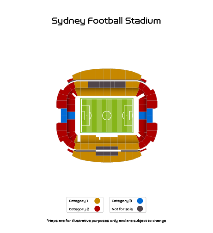 Stade de football de Sydney, Australie