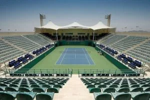 Estadio de tenis de Dubái, Dubái, Emiratos Árabes Unidos
