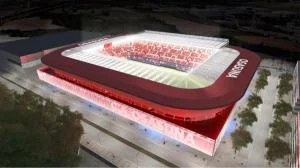 Estadio El Sadar, Pamplona, España